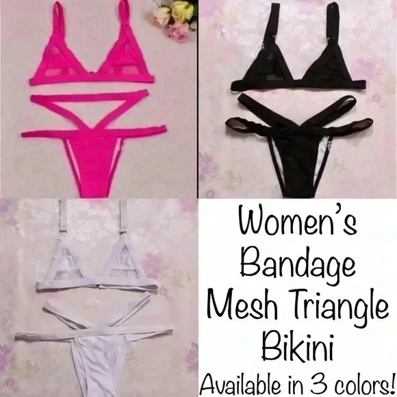 "Marie" Push-Up Bandage Bikini - Picture 2 of 7